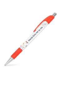 Découvrez notre stylo bille en couleurs est disponible dans une gamme de grips colorés et aux clips incurvés assortis
Marquage quadri : 
X250 : 0,85 € HT
X500 : 0,75 € HT